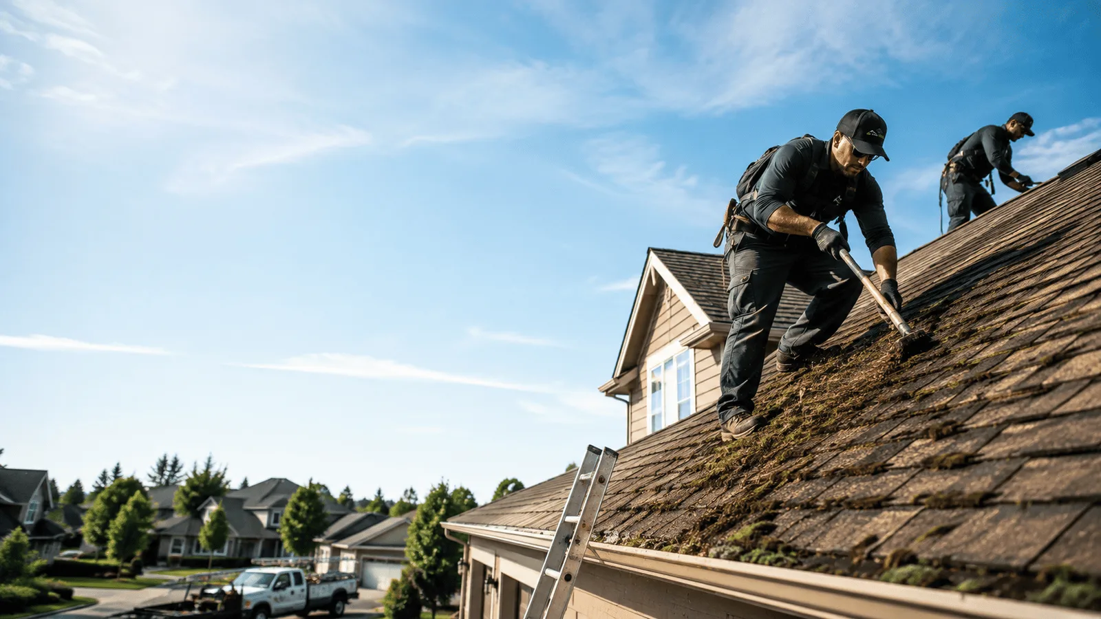 Roof Moss Removal in Flaxville, MT near me